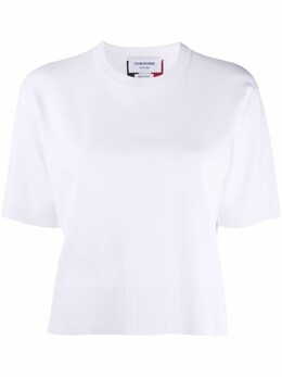 Thom Browne: Белый топ  RWB