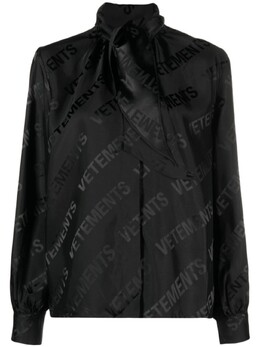 Vetements: Чёрная рубашка 