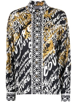 Versace Jeans Couture: Рубашка с длинным рукавом 