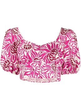 Diane von Furstenberg: Топ с коротким рукавом 