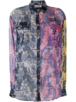 Versace Jeans Couture: Розовая рубашка 