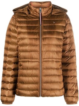 Tommy Hilfiger: Пуховик с капюшоном 