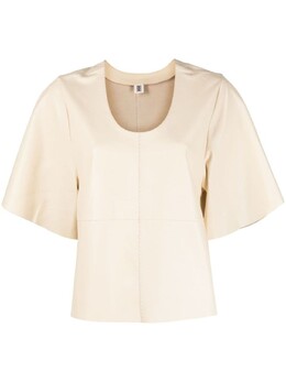 By Malene Birger: Кожаный топ 