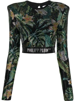 Philipp Plein: Топ с длинным рукавом 