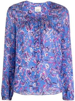 Isabel Marant: Блуза с принтом 