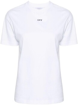 Off-White: Белая футболка  Diag