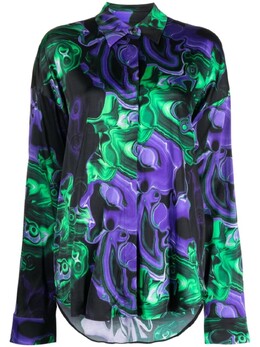 MSGM: Рубашка с длинным рукавом 