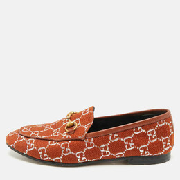Gucci: Коричневые лоферы  Horsebit