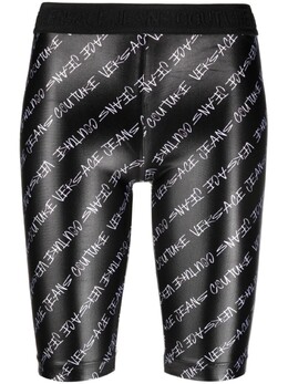 Versace Jeans Couture: Чёрные шорты 