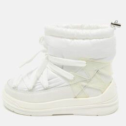 Moncler: Белые ботинки  Insolux