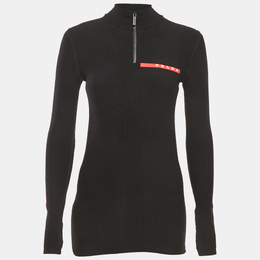 Prada Sport: Чёрный топ 