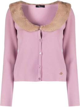 Blumarine: Розовый кардиган 