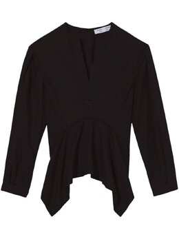 Proenza Schouler White Label: Топ с v-образным вырезом 