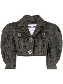 Moschino: Короткий жакет 