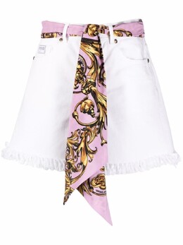 Versace Jeans Couture: Шорты с поясом 