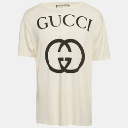 Gucci: Футболка с принтом 