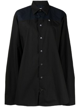 Raf Simons: Рубашка с вышивкой 