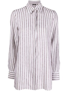 Kiton: Рубашка в полоску 