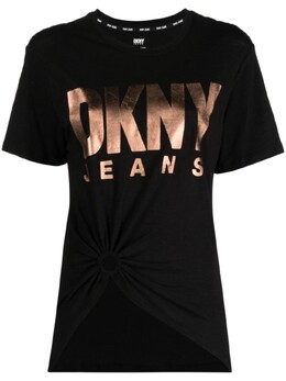 DKNY: Чёрная футболка 