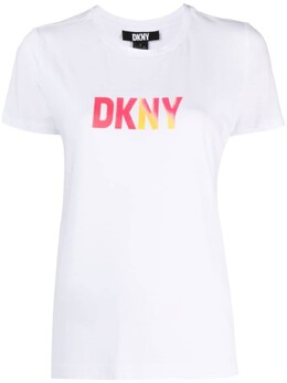 DKNY: Белая футболка 