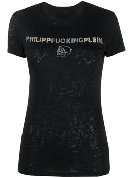 Philipp Plein: Футболка со стразами 