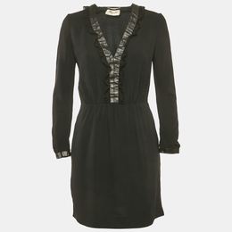 Saint Laurent Paris: Чёрное платье 