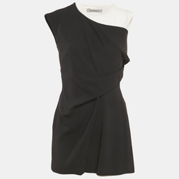 Sportmax: Чёрное платье 