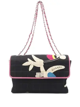 CHANEL Pre-Owned: Чёрная сумка 