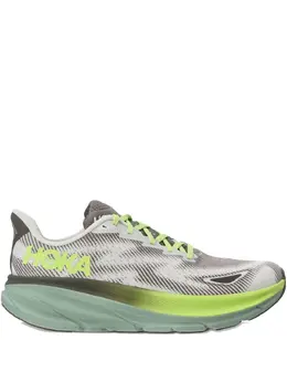 HOKA: Коричневые кроссовки 