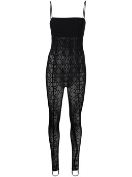 Wolford: Прозрачный комбинезон 