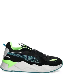 PUMA: Чёрные кроссовки  RS-X