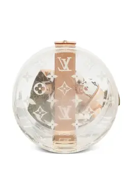 Louis Vuitton Pre-Owned: Бежевый клатч 