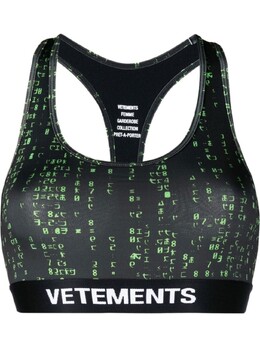 Vetements: Короткий топ 