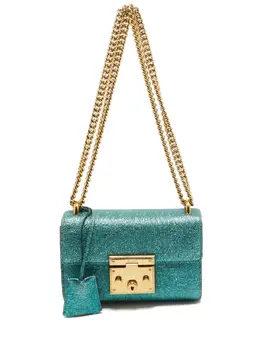 Gucci Pre-Owned: Голубая сумка 