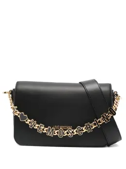 Love Moschino: Чёрная сумка через плечо 