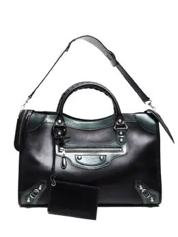 Balenciaga Pre-Owned: Чёрная сумка-шоппер 
