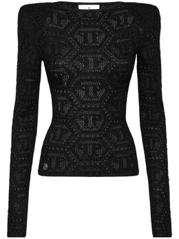 Philipp Plein: Трикотажный топ 