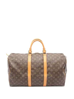 Louis Vuitton Pre-Owned: Коричневая сумка 