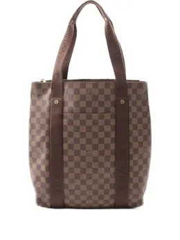 Louis Vuitton Pre-Owned: Коричневая сумка-шоппер 