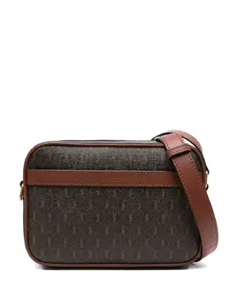 Saint Laurent: Коричневая сумка через плечо  Monogram