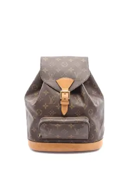Louis Vuitton Pre-Owned: Коричневый рюкзак 