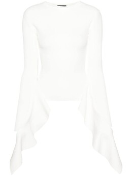 MUGLER: Трикотажный топ 
