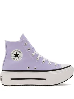 Converse: Фиолетовые кроссовки  All Star