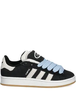 adidas: Чёрные кроссовки  Campus