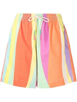 Mira Mikati: Шорты в полоску 