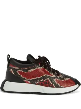 Giuseppe Zanotti: Красные кроссовки  Ferox