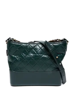 CHANEL Pre-Owned: Тёмная сумка 