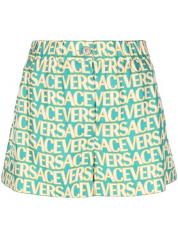 Versace: Шёлковые шорты 