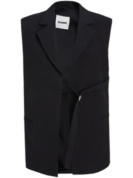 Jil Sander: Чёрный жилет 