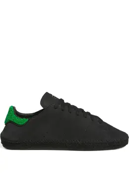 adidas: Чёрные кроссовки  Stan Smith
